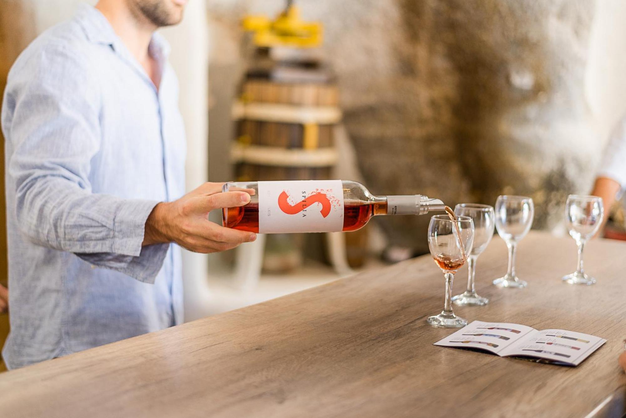 Kostantakis Winery Estate Pensionat Pollonia Eksteriør billede